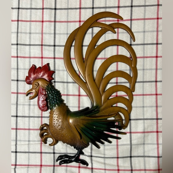 Vintage Midwest Metal Roosters Wall Decor - Picture 13 of 15